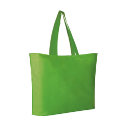 10 BORSE SHOPPERS IN TNT 50x40 cm con soffietto 12cm BUSTA SPESA 80 g/