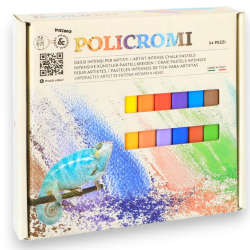 Primo -  Set 24 gessetti colorati - Policromi - 021GC24I