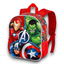 Avengers - Zaino Asilo 3D - Multicolore