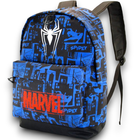 Marvel Spiderman Sky-Zaino HS FAN, Blu, 30 x 43 cm, Capacità 22 L