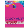 Risma Carta Colorata da 80 gr. A4 210x297 mm - 100 fogli - Fucsia Fluo