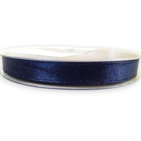 ROTOLO DOPPIO RASO 10 mm x 50 mt - BLU NOTTE