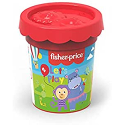 Barattolo di plastilina singolo 110 g rosso Fisher Price 