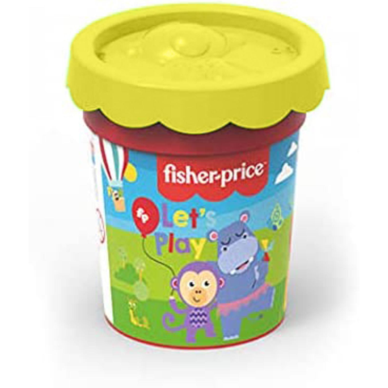 Barattolo di plastilina singolo 110 g giallo Fisher Price 