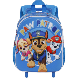 Paw Patrol Come-Zaino 3D con Ruote Piccolo, Multicolore, 26 x 34 cm, C