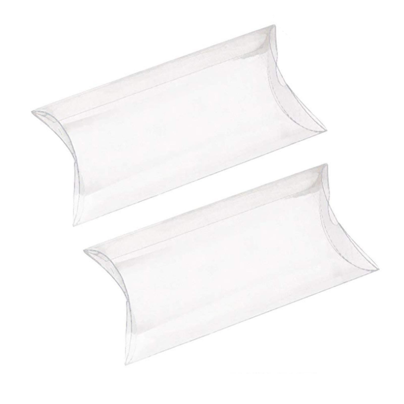 10x Scatolina Tubo in Pvc Trasparente - 6,5x2,3x12 cm - PVC 7