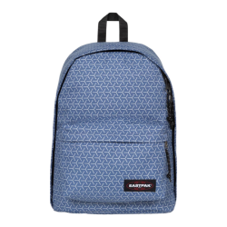 Eastpak - Zaino Out of Office - Blu con Disegni Argento Refleks Meta B