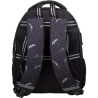 Julian Ross - Zaino Round 3 Zip - Dinosauro T- Rex Nero