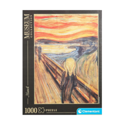 Clementoni Museum  Puzzle - L'Urlo di Munch Museum - 1000 pezzi - 3937