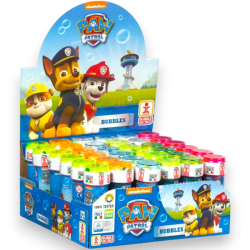 Bolle di Sapone - Paw Patrol - 60 ml - BOX 36 Pz