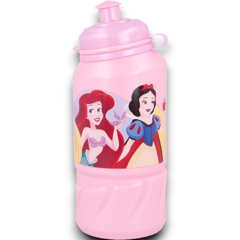 Borraccia in Plastica 420 ml PRINCIPESSE bottiglia in PP con tappo e d