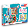 Clementoni Edukit 4 in 1 Disney Classics Set di Giochi 48 Pezzi Puzzle