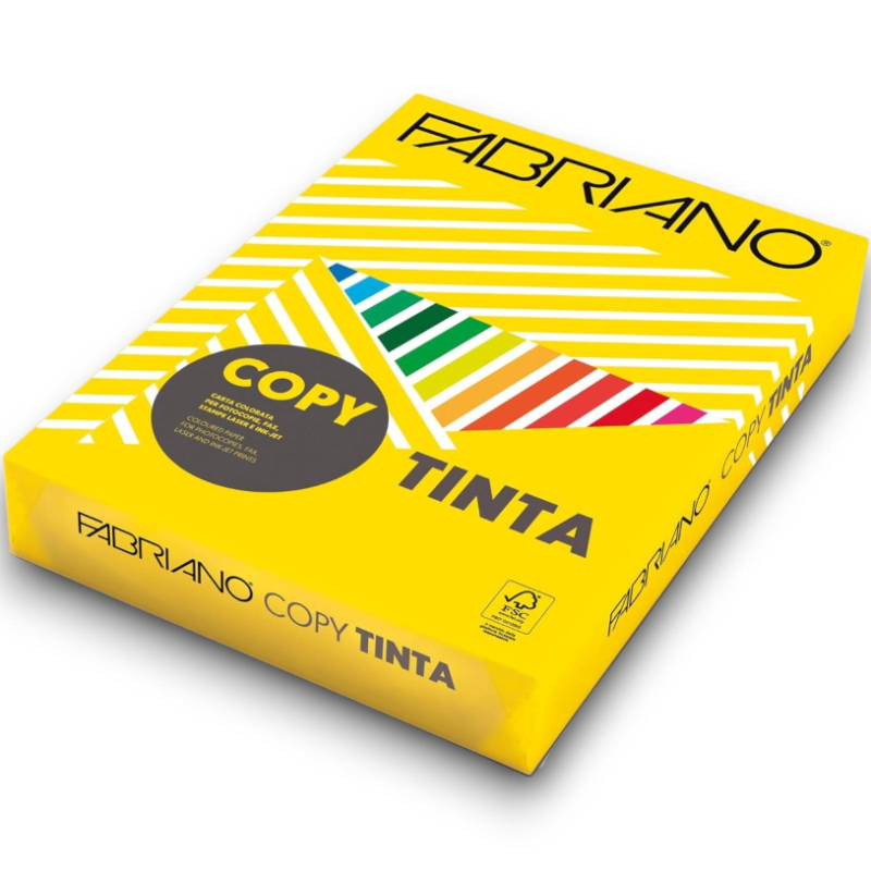 FABRIANO - Carta copy tinta A3  80gr 500fg GIALLO - 60629742