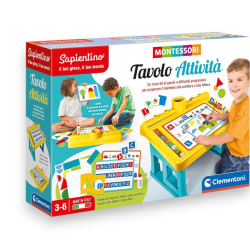 Clementoni - Montessori - Tavolo attività, Gioco educativo per Bambini