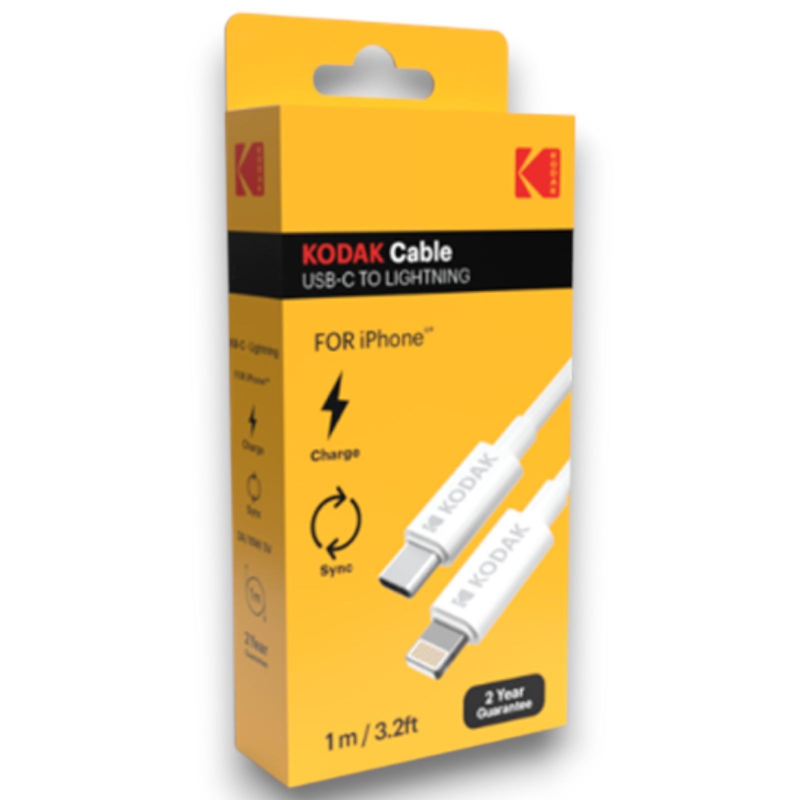 Kodak - Cavo Usb C to Usb C Cable (Iphone) - 1 mt