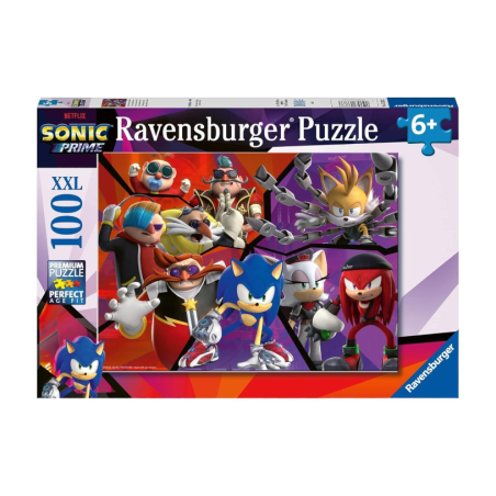 Ravensburger - Puzzle Sonic - 100 Pezzi