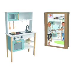 Eichhorn - Cucina in legno per Bambini - cm 70x90x30