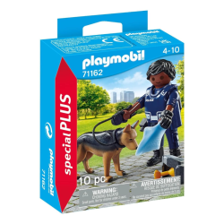 Playmobil - Special Plus - Agente con Cane Poliziotto