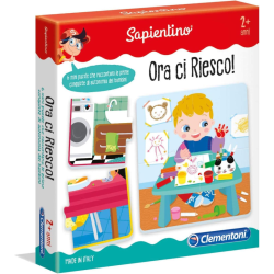 Clementoni Sapientino - Ora Ci Riesco - progressive puzzle, sequenze -