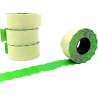 10 Rotoli Etichette per Prezzatrice in Blister 26x12 mm- Verde Fluo