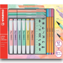 Set Creativo - STABILO Pastel Collection Set - Confezione mista 13 pez