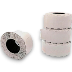 36 Rotoli Etichette per Prezzatrice 26x12 mm- Bianco