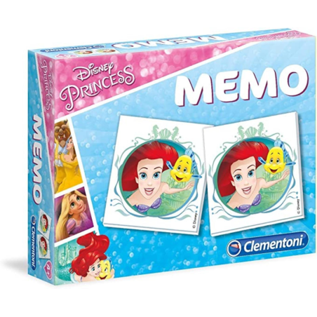 Clementoni Memo Compatto Disney Princess Gioco