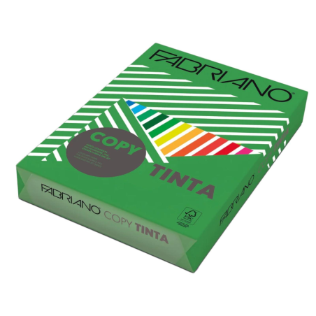 FABRIANO - Carta copy tinta a4 160gr 250fg col.forti verde 