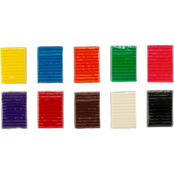 Giotto Pongo - 10 colori assortit - 500 gr 