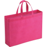 10 BUSTE SHOPPERS IN TNT BORSE SPESA 42x32 cm con soffietto 10cm retta