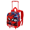 Spiderman - Zaino Asilo 3D con Trolley - 06538