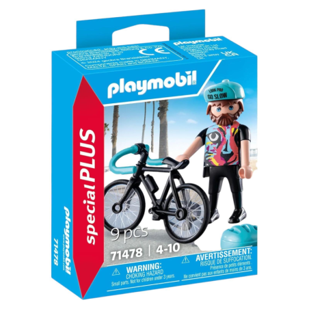 Playmobil - Special Plus - Ciclista su Strada - 71478