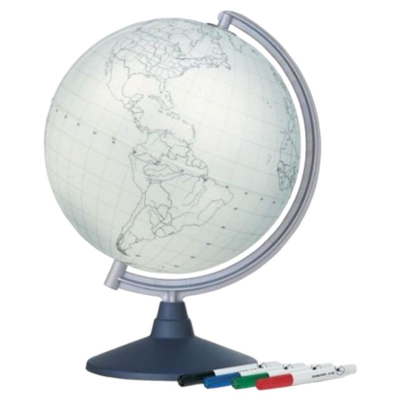 Tecnodidattica - Mappamondo Blank Globe - 30 cm