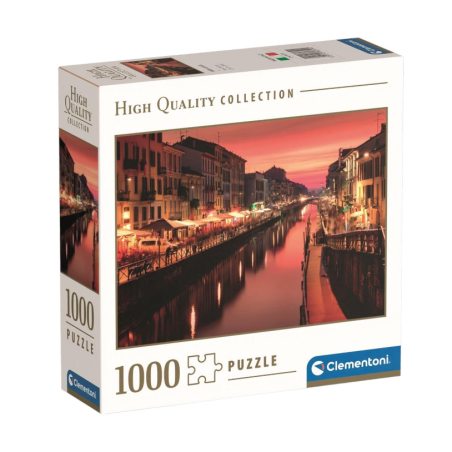 Clementoni- Puzzle - Milano - 1000 Pezzi - 80319