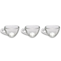 Set 6 Tazzine in Vetro 70 ML