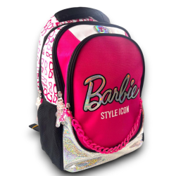 Barbie - Zaino Ovale - Disponibile in 2 colori  - 45x30x20 cm