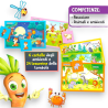 Carotina Quadrotte Animali e Ambienti Gioco Educativo Prescolari