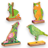 Ludattica  Woody puzzle Il Bosco  Puzzle 48 pezzi in legno bambini 5+ 