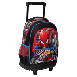 SJ Gang - Zaino Trolley Spiderman - 35x44x22 cm