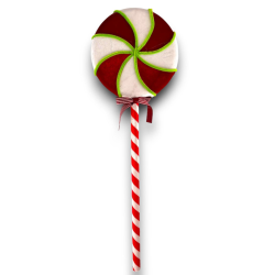 Lollipop in Velluto con  Merletto - 59 cm