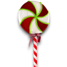 Lollipop in Velluto con  Merletto - 59 cm