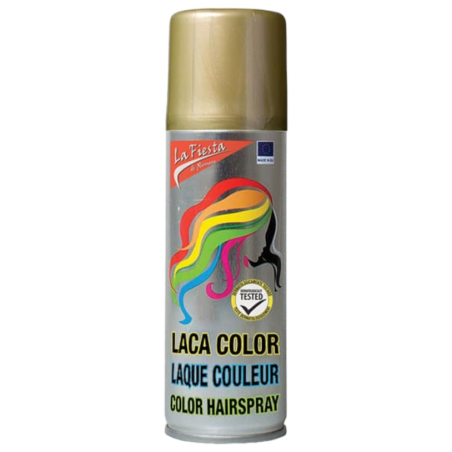 Romar - Lacca Colorata Spray per Capelli - Oro