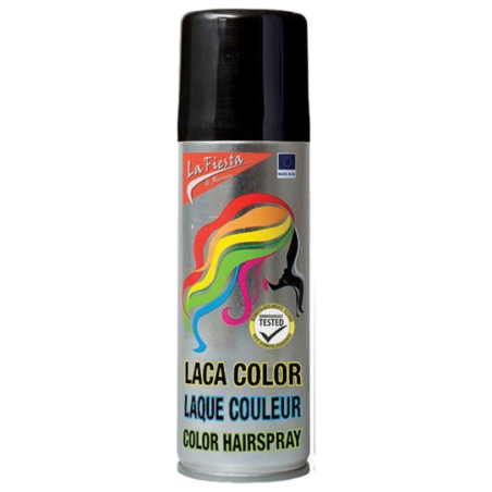 Romar - Lacca Colorata Spray per Capelli - Nero