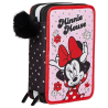 SJ Gang - Astuccio 3 Zip Minnie - 12,5x19,7x7 cm