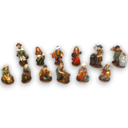 Set Mestieri Presepe 12 Pezzi - 9 cm