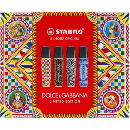 Stabilo - 4 Evidenziatori Dolce&Gabbana - 70/4-1-102-1