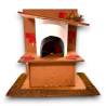 Forno Presepe - 2 Fantasie - 14,5x10x15 cm