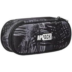 Appack - Astuccio Portapenne Round Plus - Nero - 23x10x5,5 cm