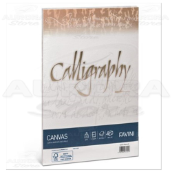 Carta telata A4 Calligraphy Favini - 100 g/mq - bianco (conf. 50 fogli