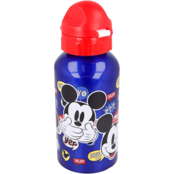 Borraccia Originale Disney Mickey in alluminio per bambini da 500 ML r